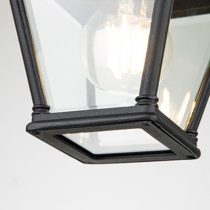 Elstead - Εξωτερικό φωτιστικό οροφής BAYVIEW 1xE27/60W/230V IP44 μαύρο